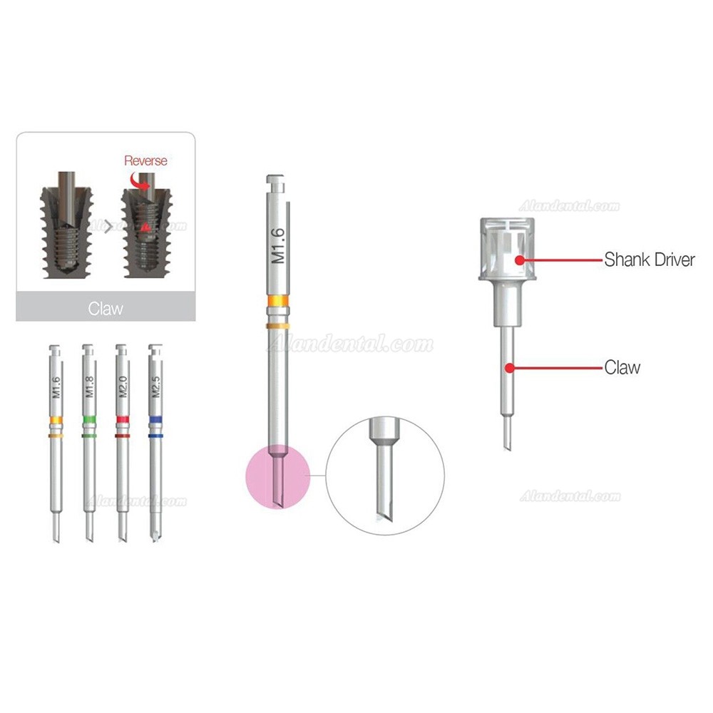 Dental Implant Broken SR Kit (Screw Remover Kit) Surgical Instrument